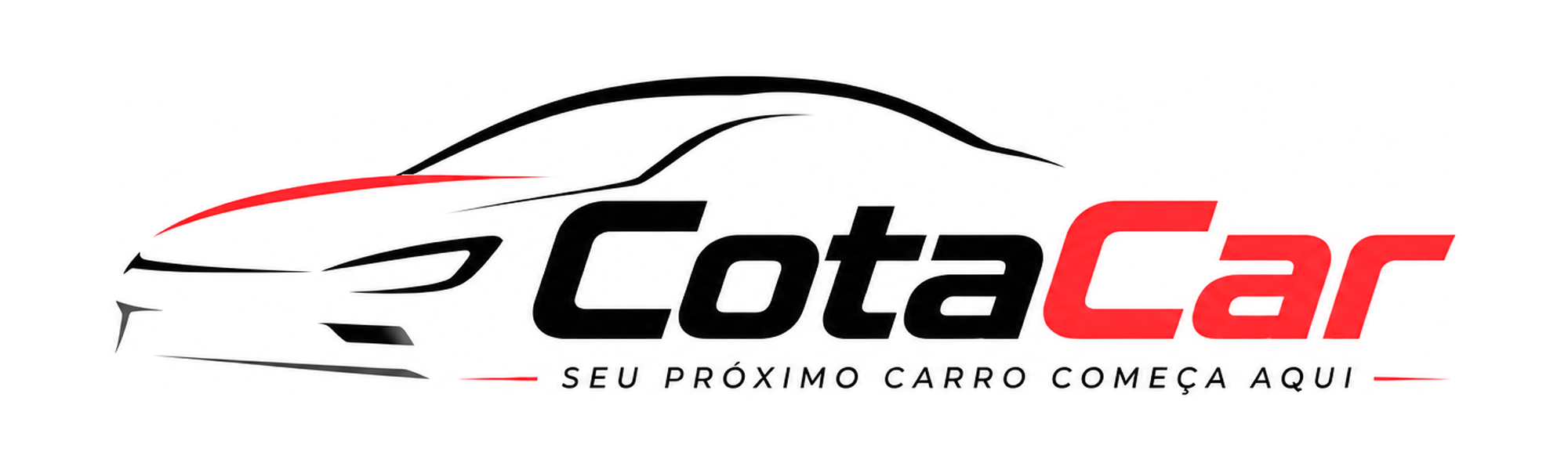 CotaCar sobre branco