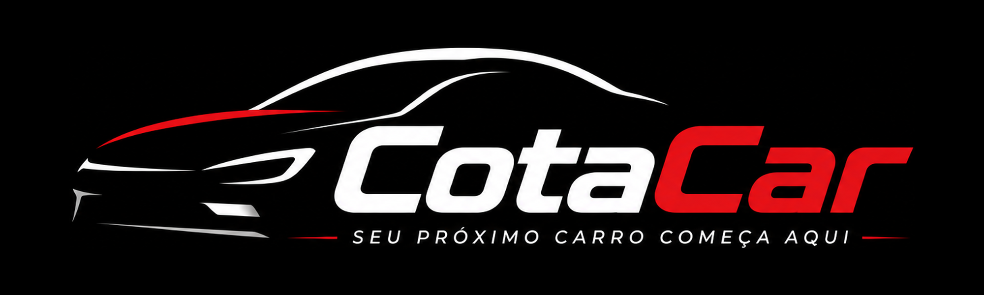 CotaCar sobre preto
